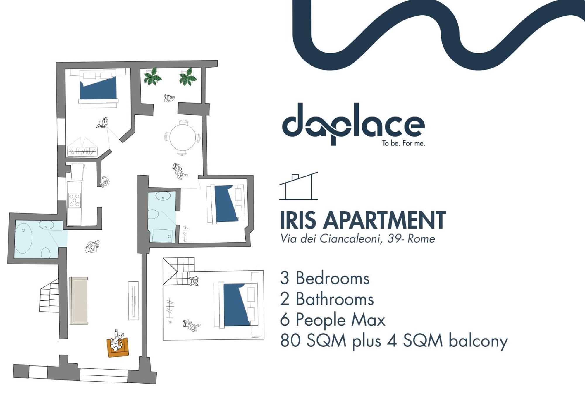 Daplace - Iris Apartment روما المظهر الخارجي الصورة